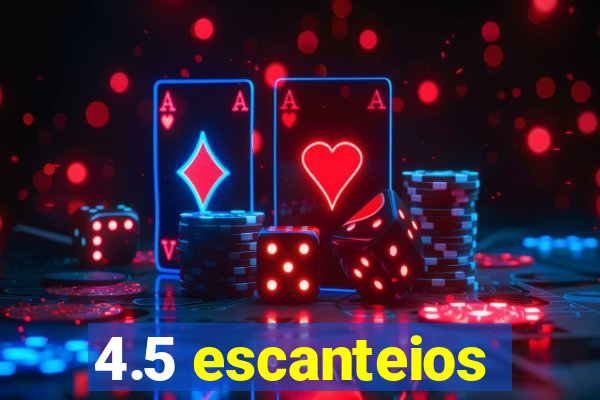 4.5 escanteios